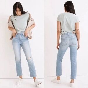 MADEWELL Light Blue high waist the perfect vintage jeans size 23p